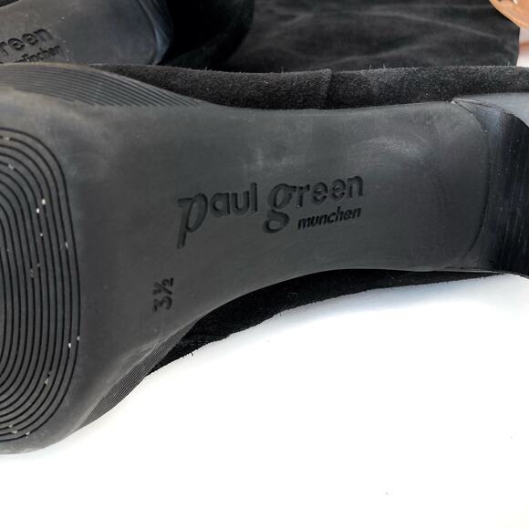 Paul Green Black Suede Over-the-Knee Boots | Equestrian Chic Meets Euro Street - Picture 16 of 16